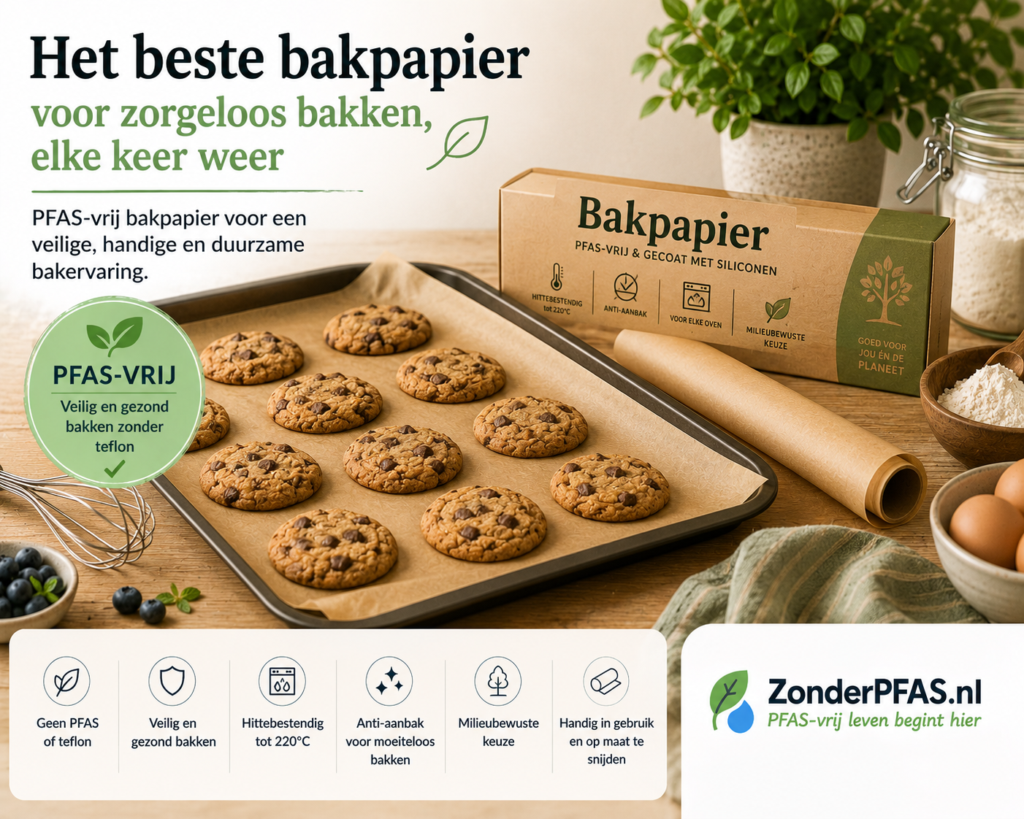 Het beste bakpapier zonder PFAS – Veilig bakken zonder schadelijke stoffen