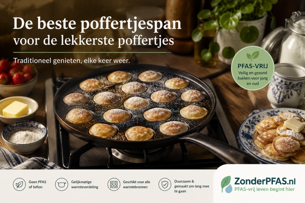 De beste poffertjespan zonder PFAS of teflon